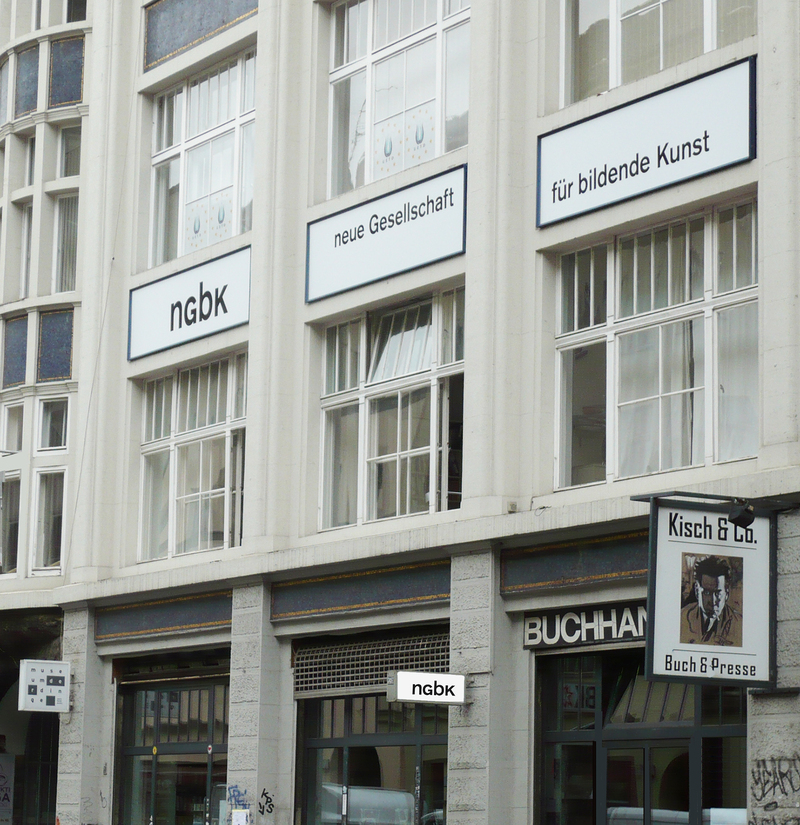 Street view of neue gesellschaft für bildende kunst ngbk in oranienstrasse