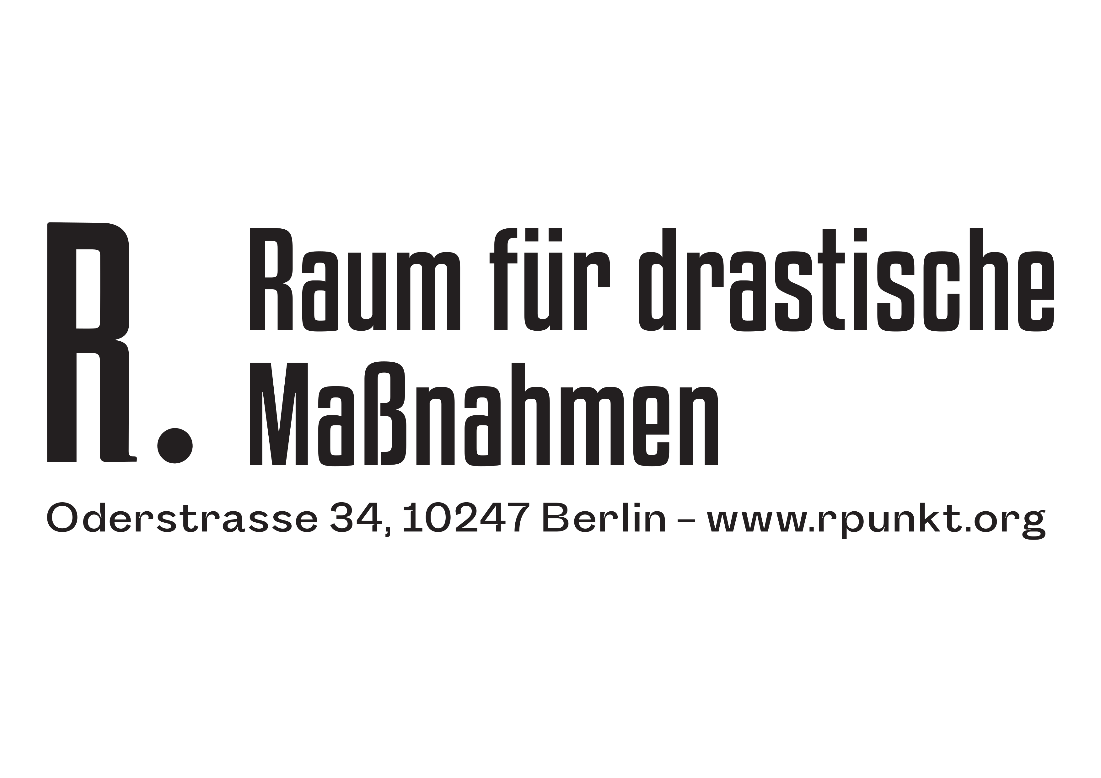 Raumfuerdrastischemassnahmen logo